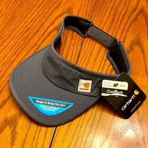 Gray Carhartt Visor. With tags.